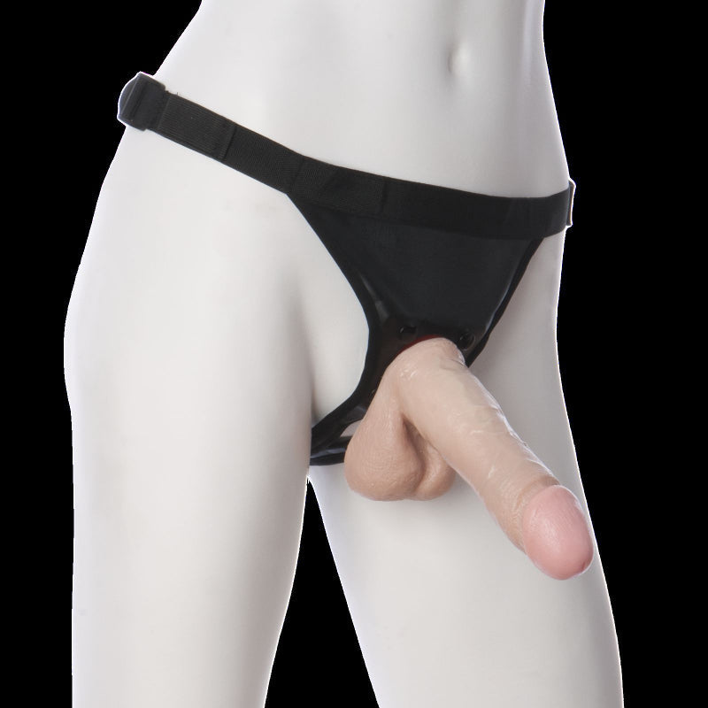 Vac-U-Lock 7 Inch Realistic Cock With Ultra Harness