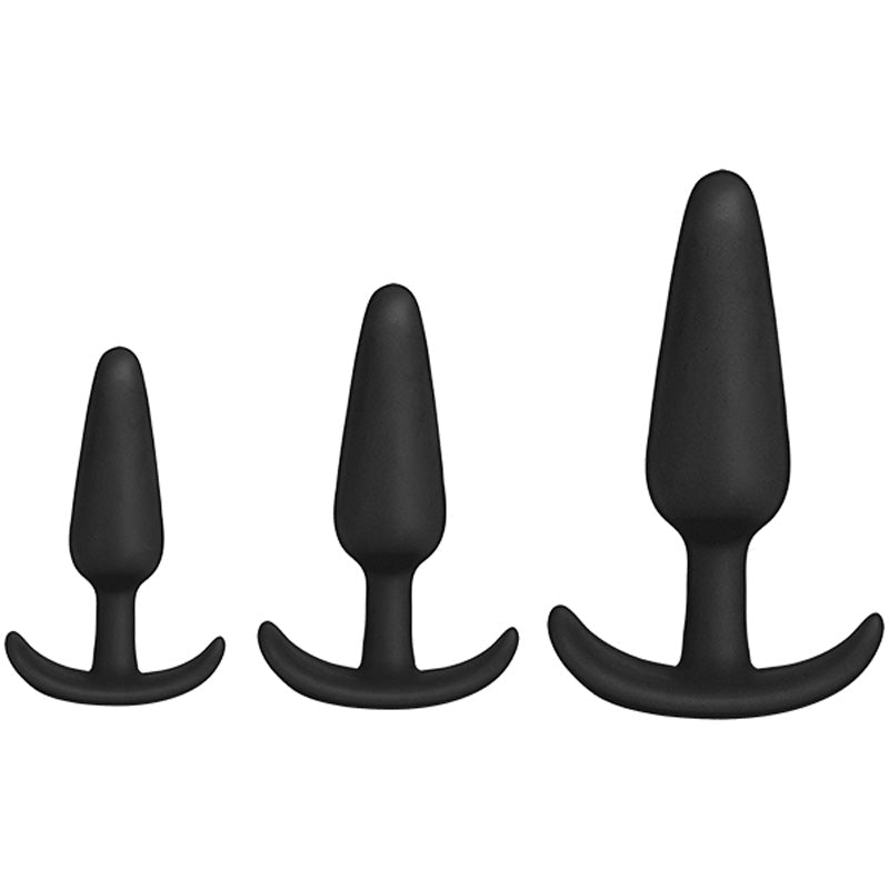 KINK - Anal Essentials - 3-Piece Silicone Trainer Set