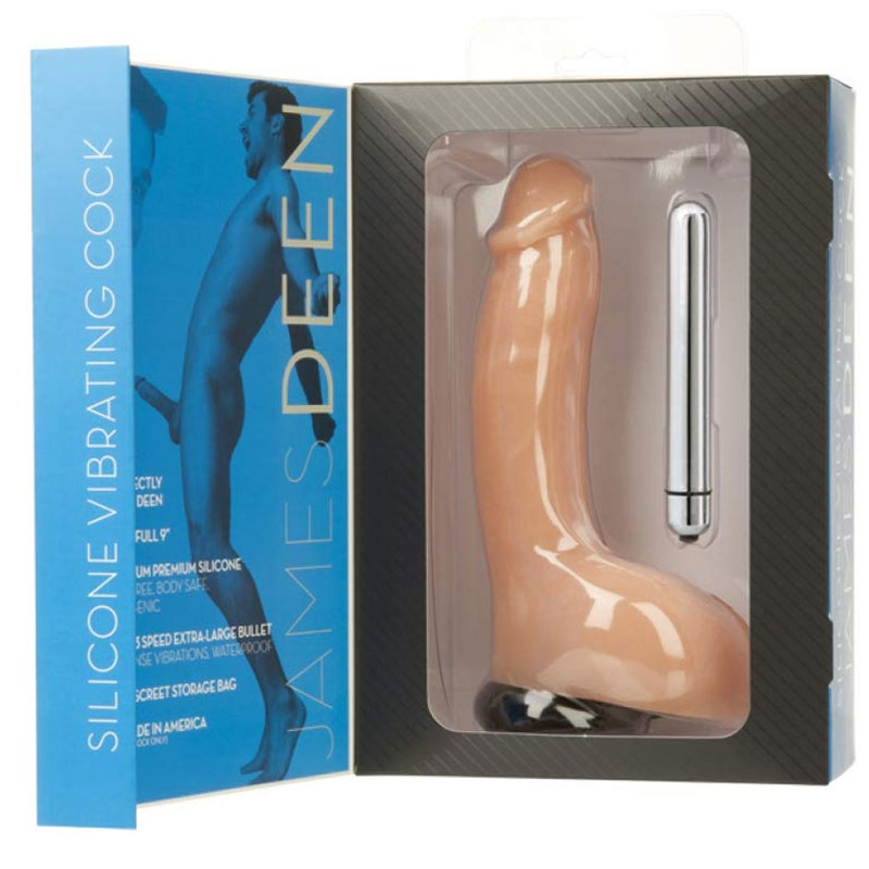 James Deen Vibratings Silicone Cock