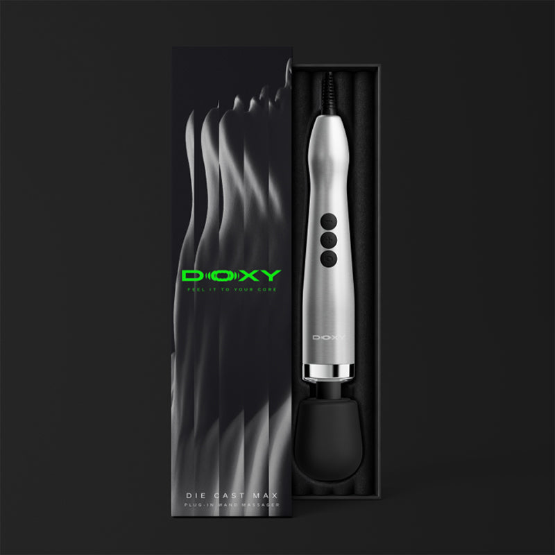 Doxy Die Cast Max Plug‑In Wand Massager