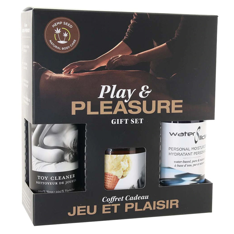 Earthly Body Hemp Seed By Night Play & Pleasure Gift Set