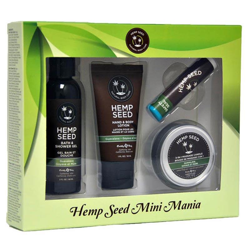 Earthly Body Hemp Seed Mini Mania Set