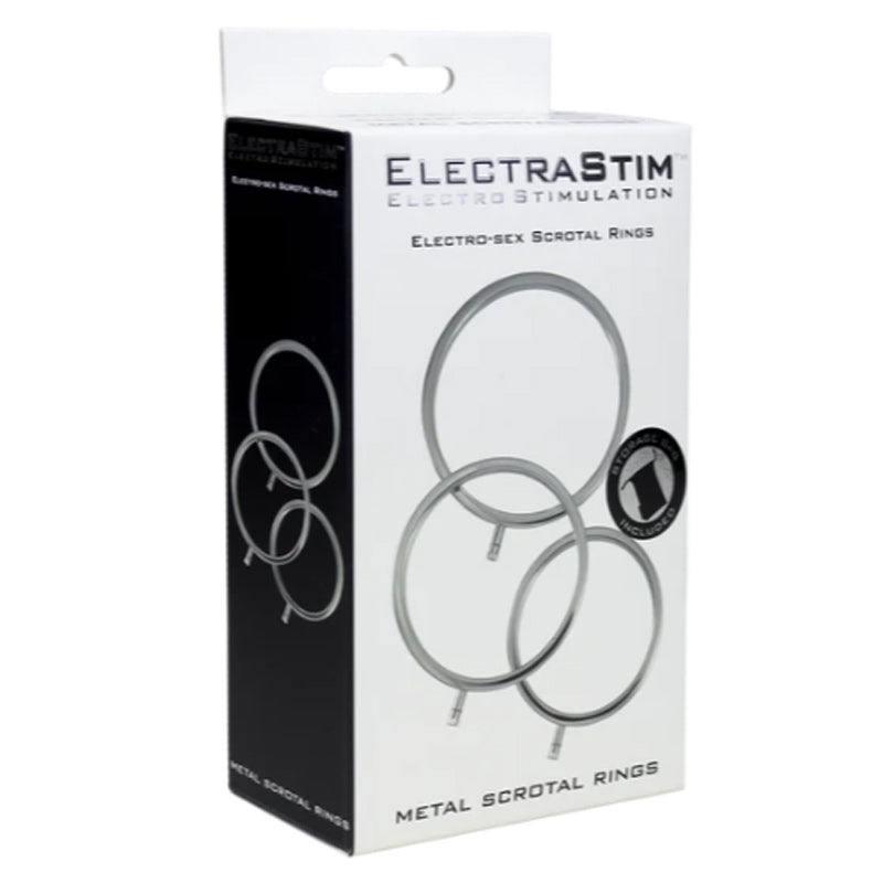 Solid Metal Scrotal Ring Set 3 Sizes