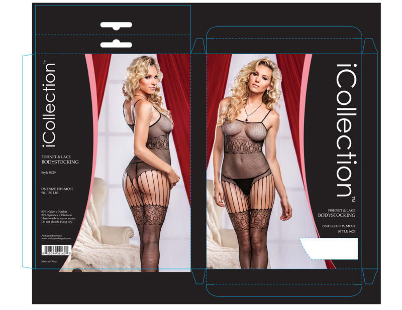 Fishnet & Lace Bodystocking