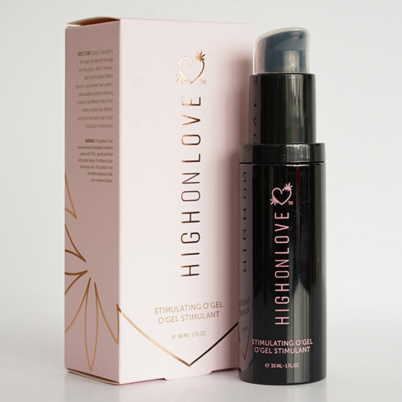 High On Love CBD Stimulating O' Gel 1oz.