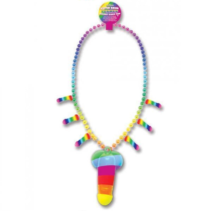 Rainbow Pecker Whistle Necklace