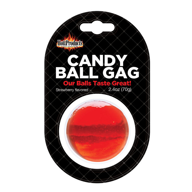 Candy Ball Gag Strawberry