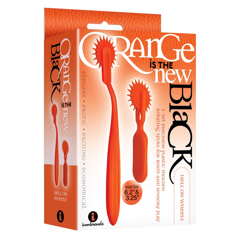 The 9s Orange Is The New Black Hell On Wheels Wartenberg Wheel Set
