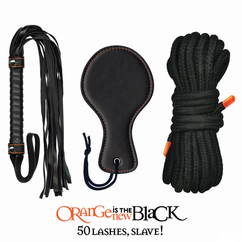 The 9s Orange Is The New Black 50 Lashes Slave