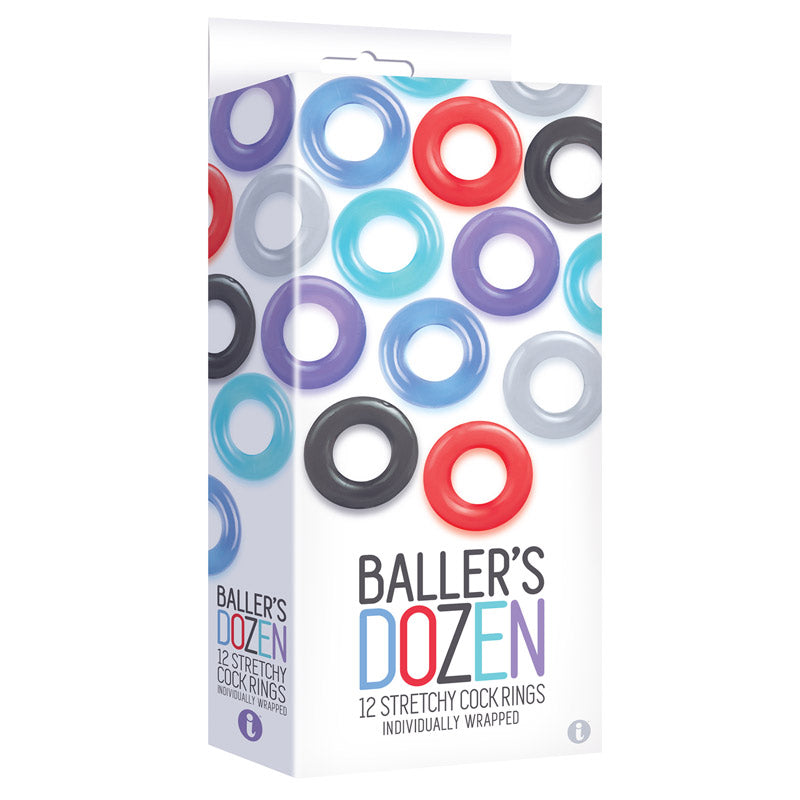 The 9s Ballers Dozen 12 Piece Cockring Set