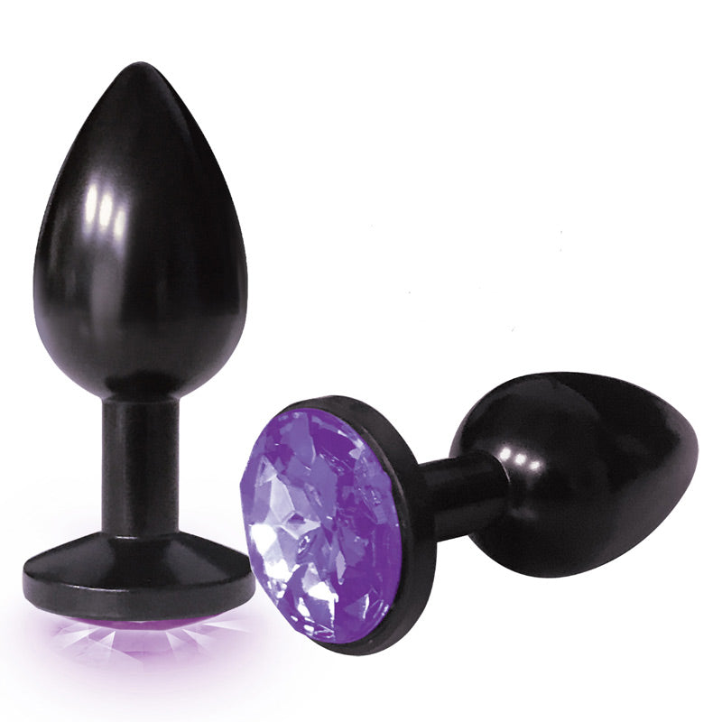 The 9s The Silver Starter Bejeweled Stainless Steel Plug