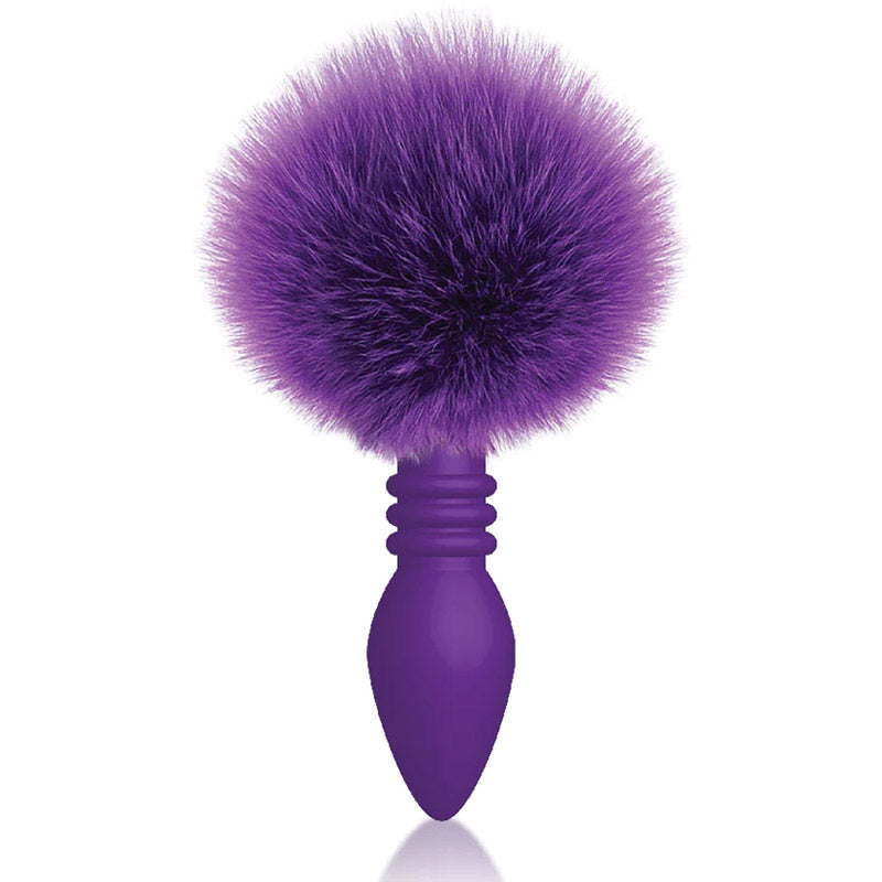 The 9s Cottontails Bunny Tail Butt Plug Ribbed