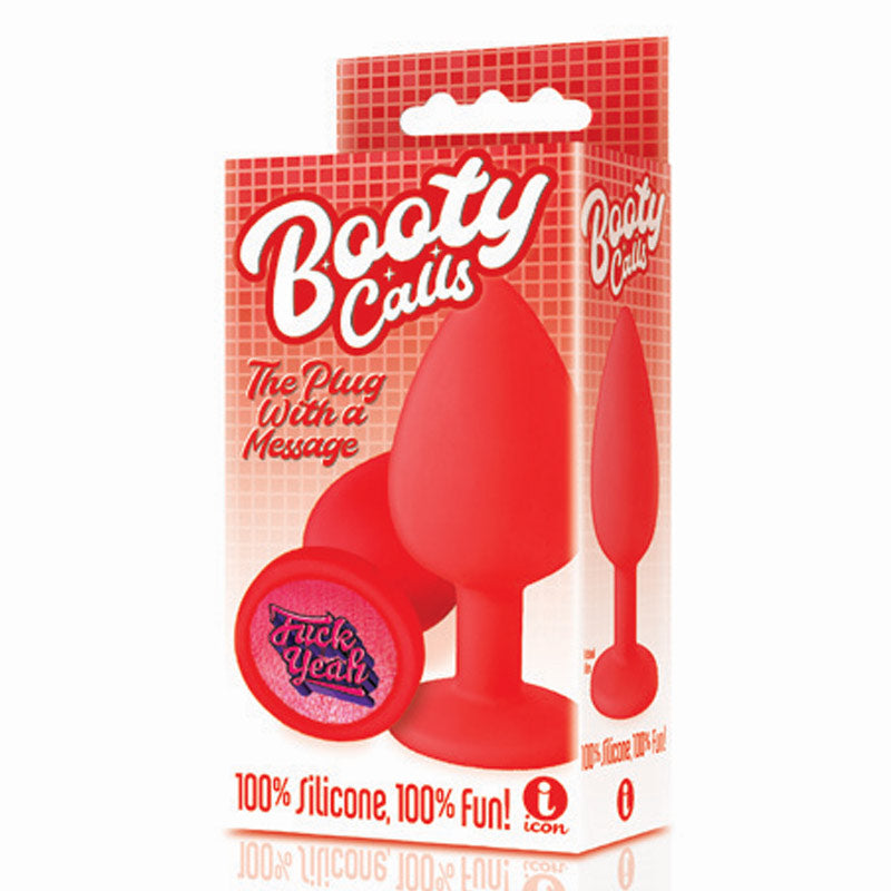 The 9s Booty Calls Silicone Butt Plug Fuck Yeah