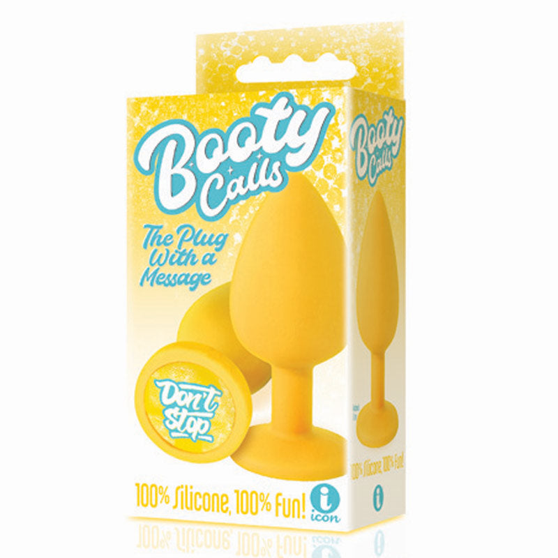 The 9s Booty Calls Silicone Butt Plug Dont Stop