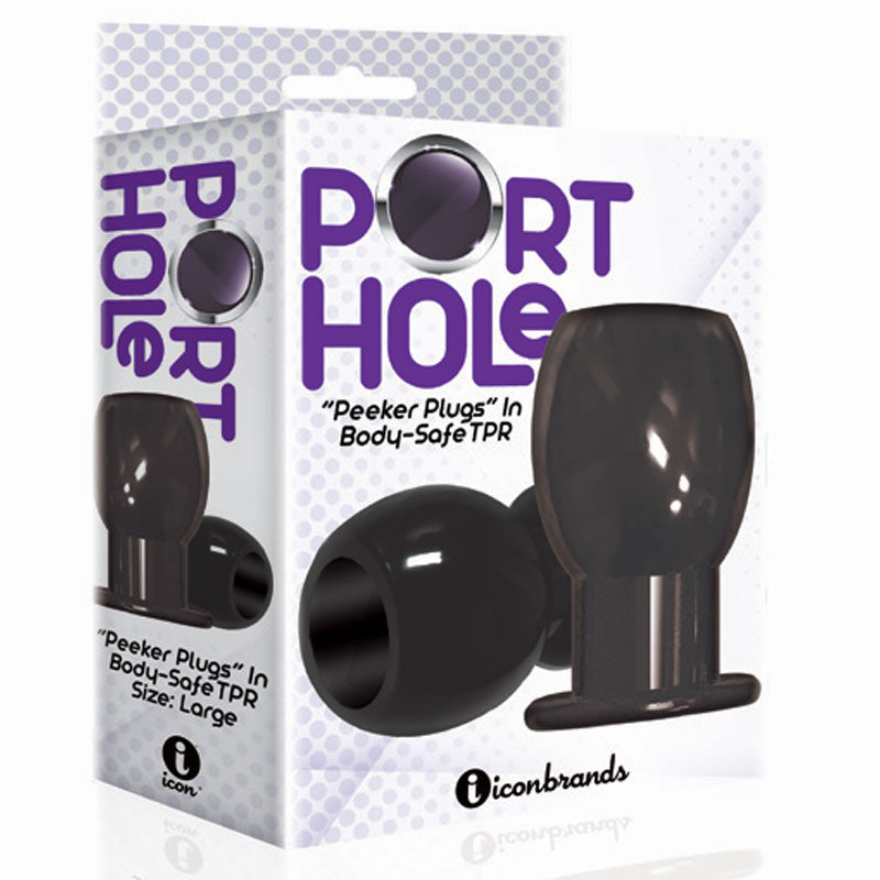 The 9s Port Hole Hollow Butt Plug