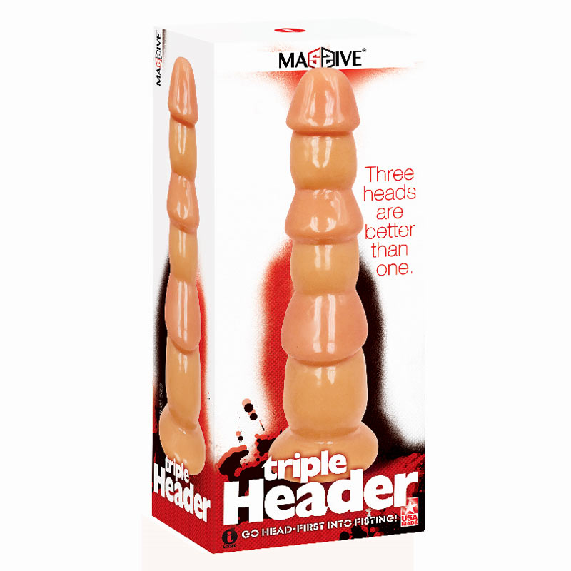 Triple Header 3 Dick Head Dildo
