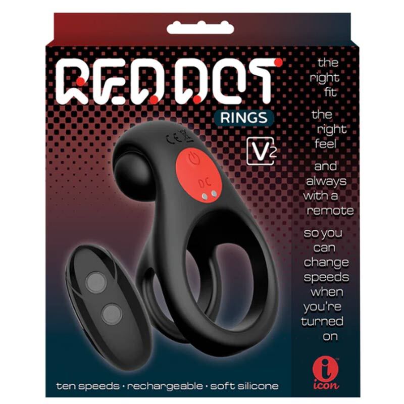 Red Dot Cock Ring V2