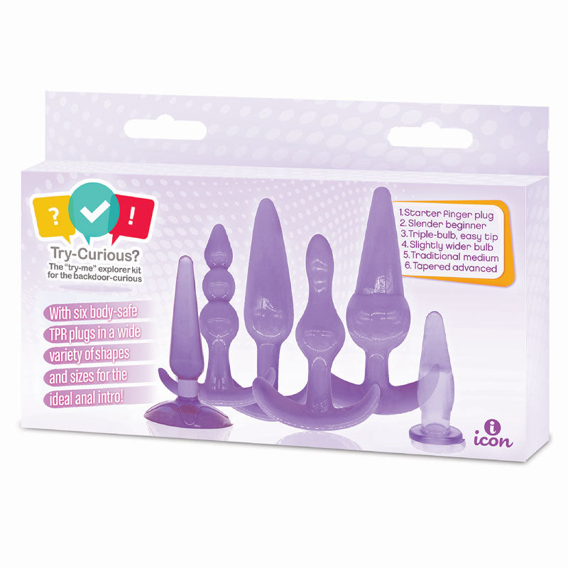 TryCurious Six Piece Starter Anal Kit