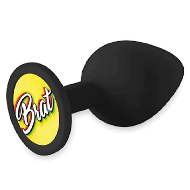 The 9's Booty Talk Silicone Butt Plug Brat