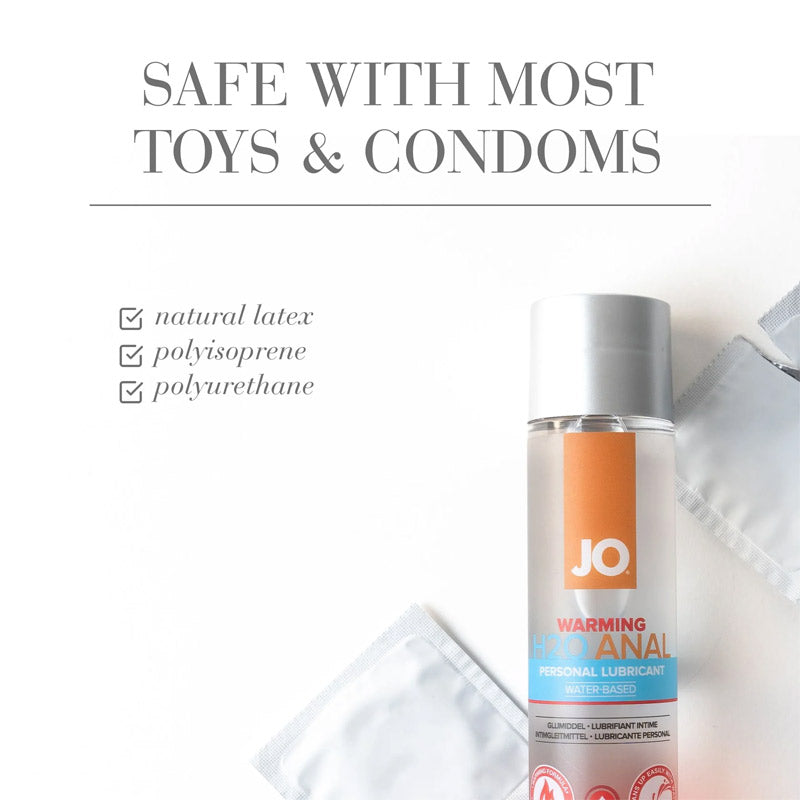 JO H2O Anal Warming Lubricant