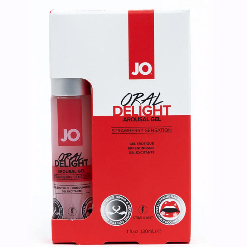 JO Oral Delight Strawberry Stimulant