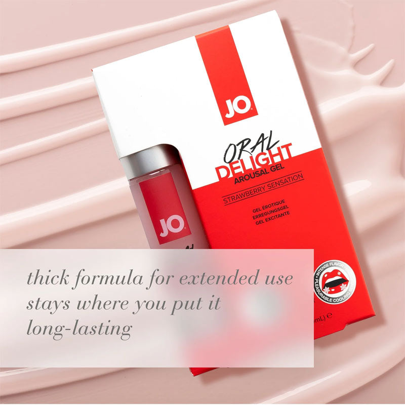 JO Oral Delight Strawberry Stimulant