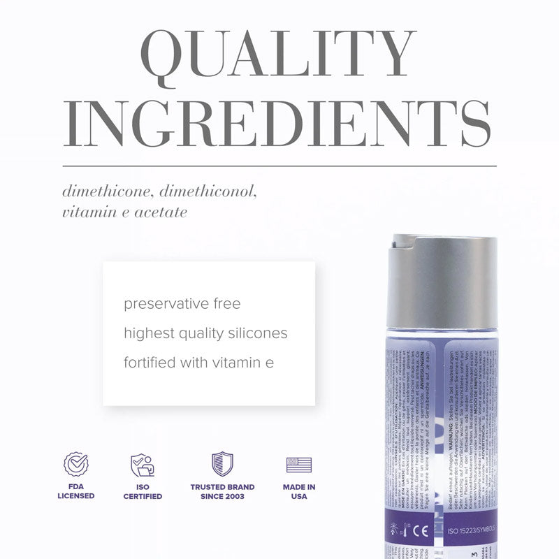 JO Xtra Silky Thin Silicone Original Lubricant