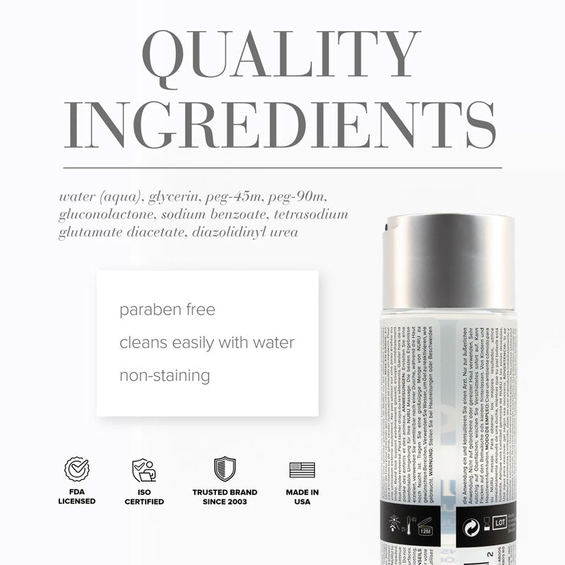 JO Nuru Massage Gel Fragrance Free Massage