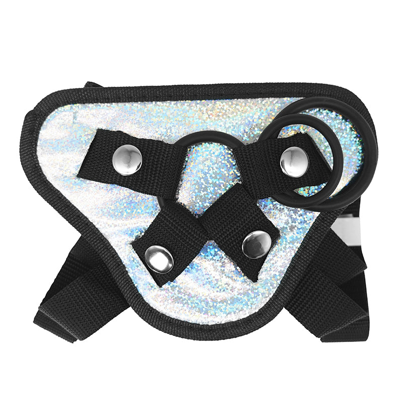 Iridescent UV Halo Harness