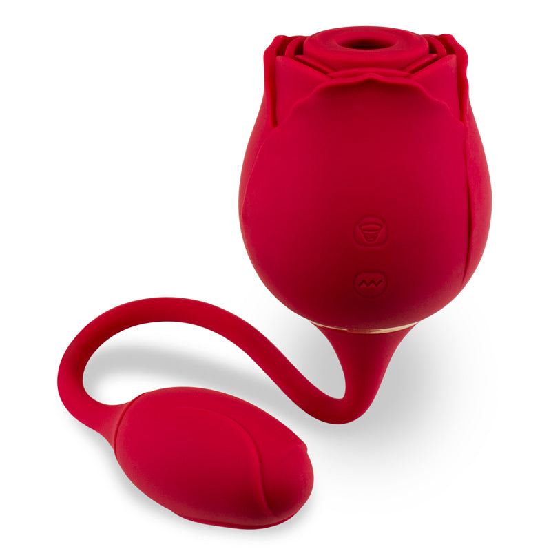 The Rose and Bud Premium Suck and Vibe Stimulator