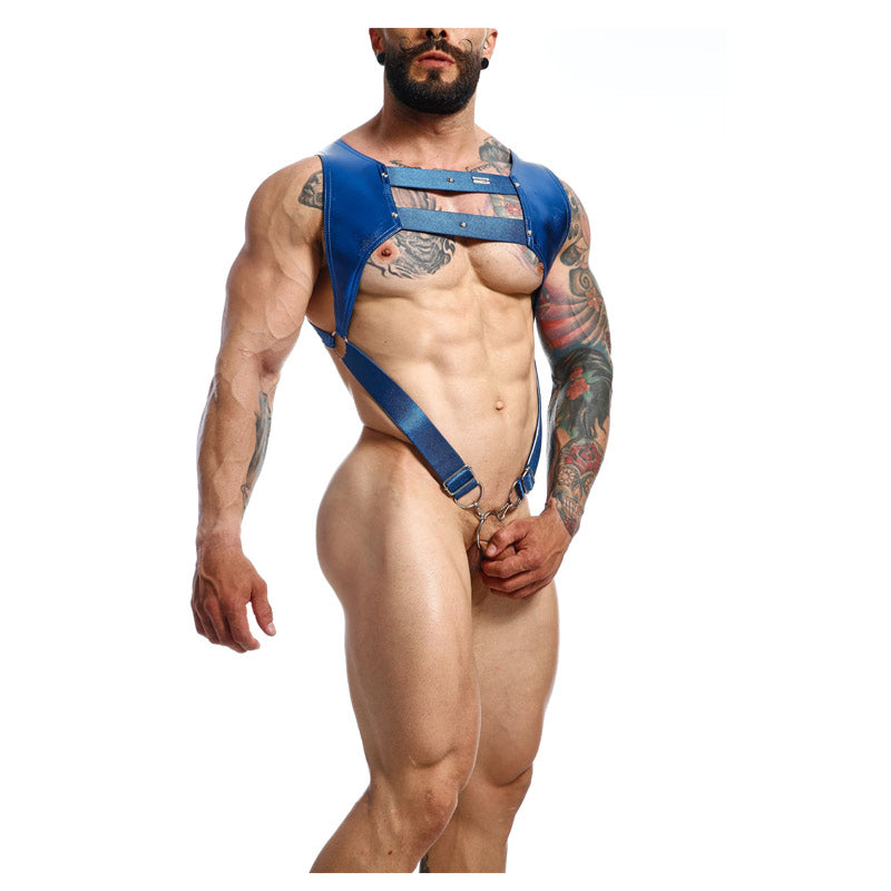DNGEON Croptop Cockring Harness by MOB