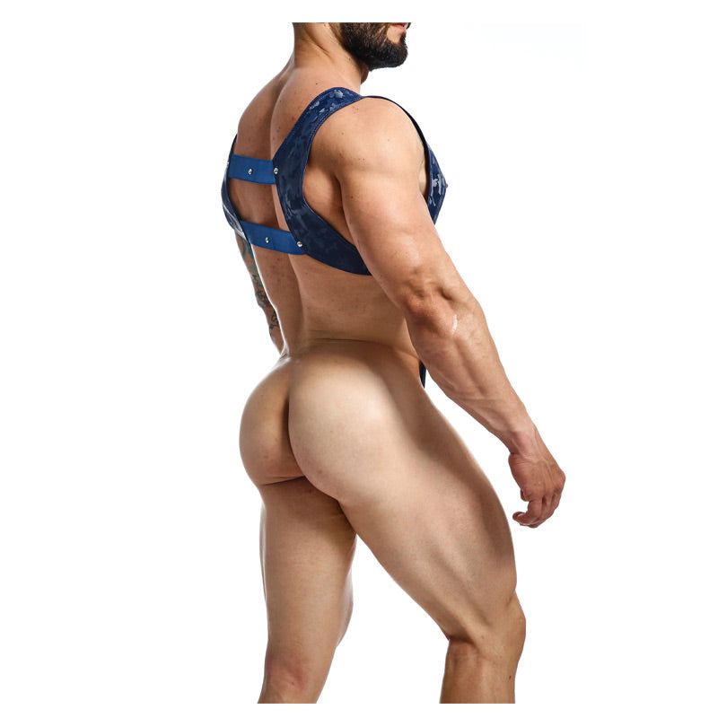 DNGEON Croptop Cockring Harness by MOB