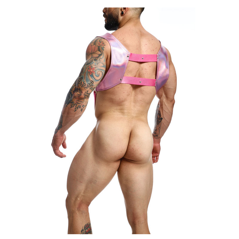 DNGEON Croptop Cockring Harness by MOB