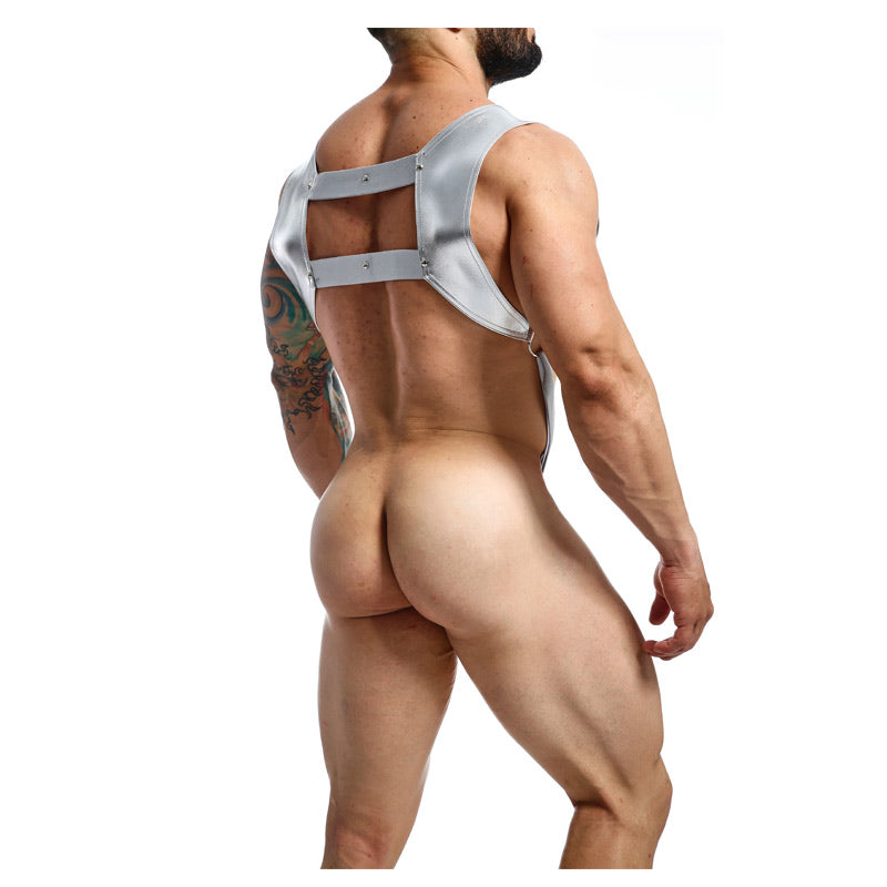 DNGEON Croptop Cockring Harness by MOB