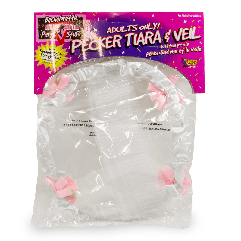 Tiara & Hair Clip Veil