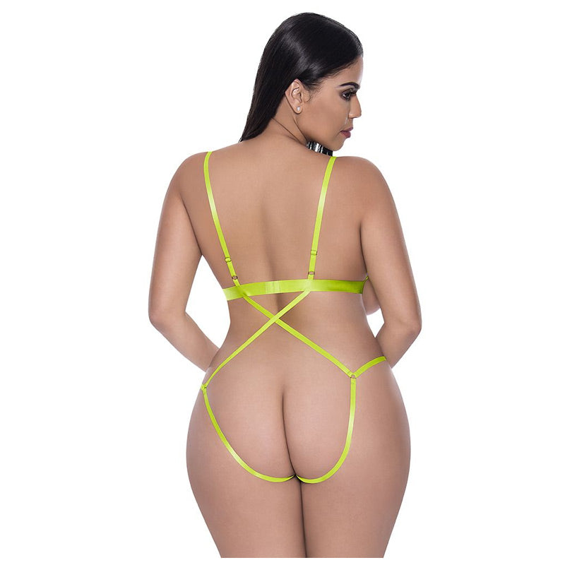 Strap Tease Cupless And Crotchless Teddy