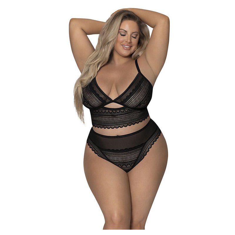 Modern Romance Bralette And Cheeky Hipster