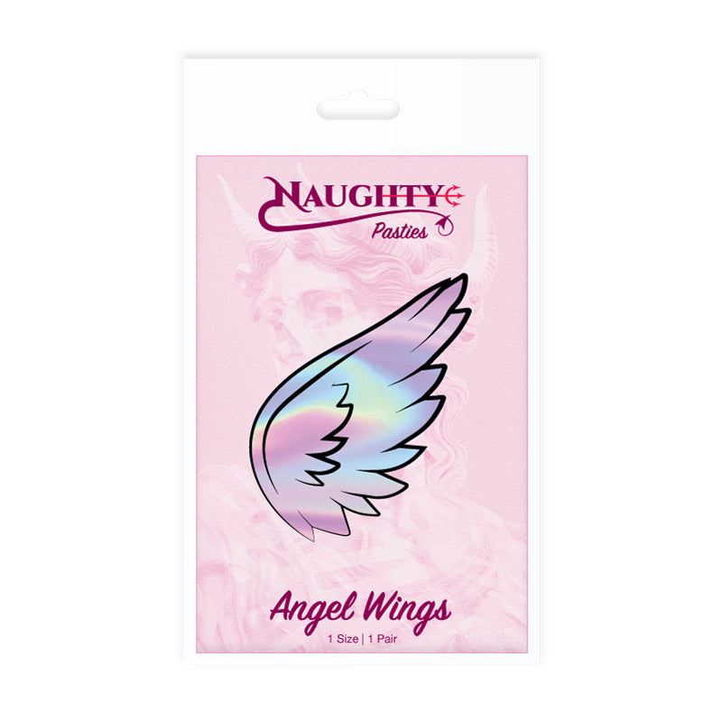 Holographic - Angel Wings Nipple Pasties