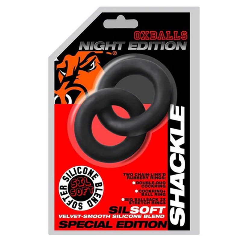 Oxballs Shackle Double LinkD Cock or Ball Rings