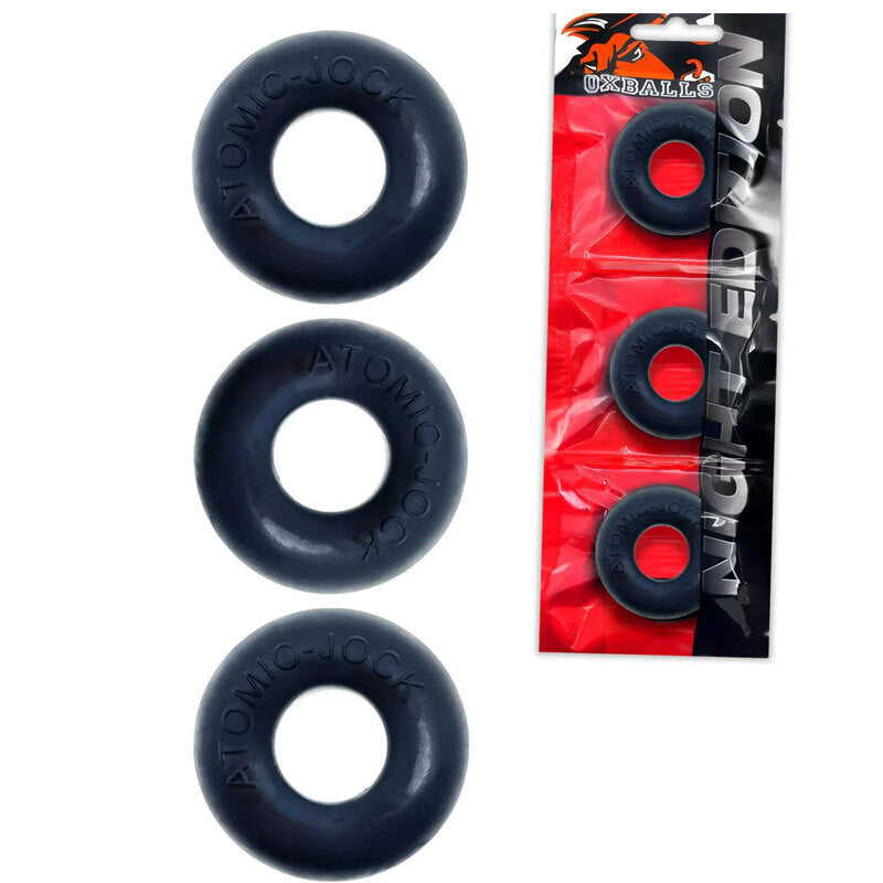 Oxballs Ringer Cockring 3-Pack Plus+Silicone