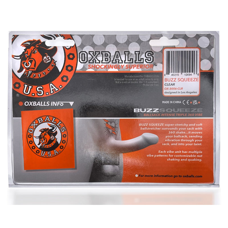Oxballs Heavy Squeeze Ballstretcher And 3 Stainless Steel Weights