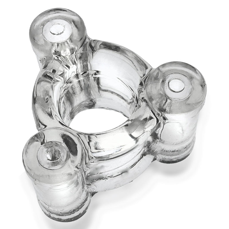 Oxballs Heavy Squeeze Ballstretcher And 3 Stainless Steel Weights