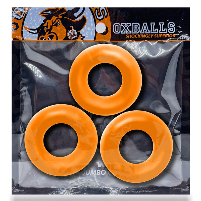 Oxballs Fat Willy 3-Pack Jumbo Cockrings