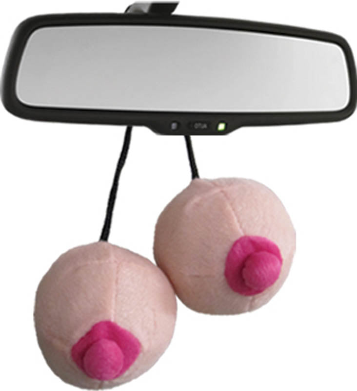 Road Titties Rearview Mirror Decoration