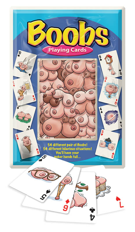 Boobs Playing Cards