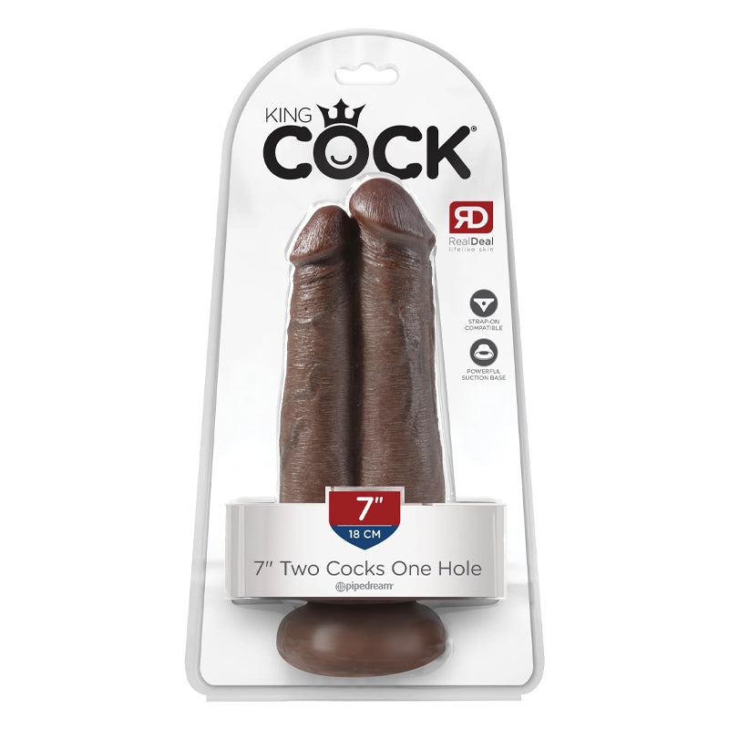 King Cock Two Cocks One Hole