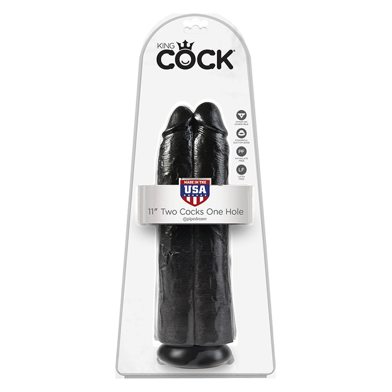 King Cock Two Cocks One Hole