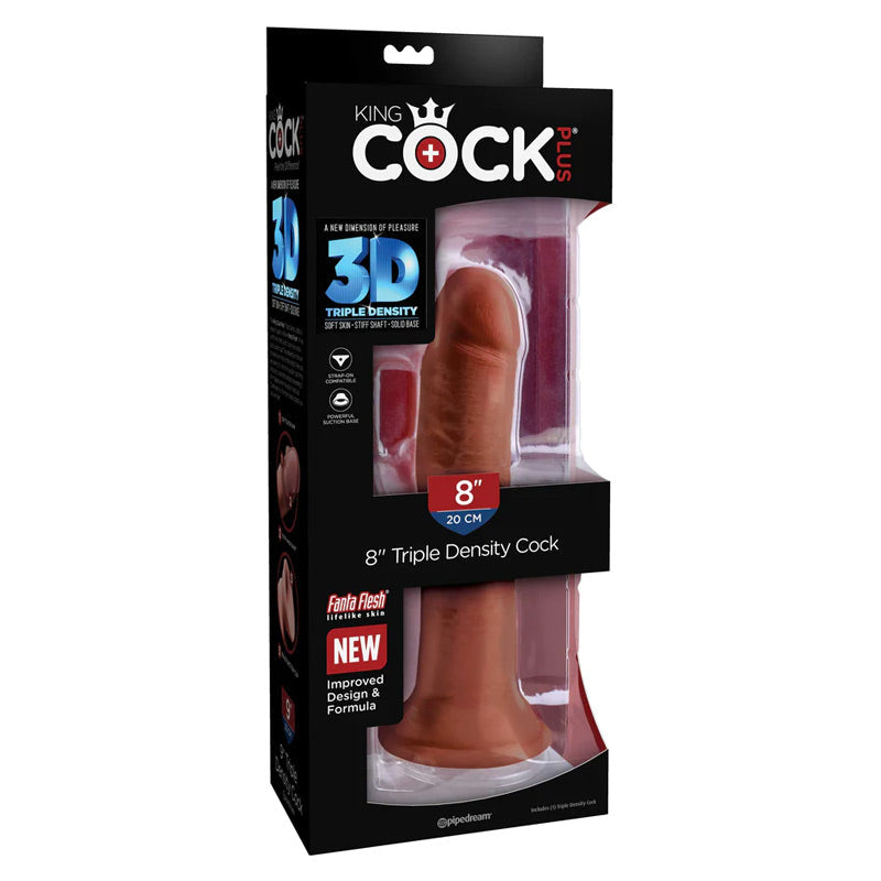 King Cock Plus 8" triple Density Cock