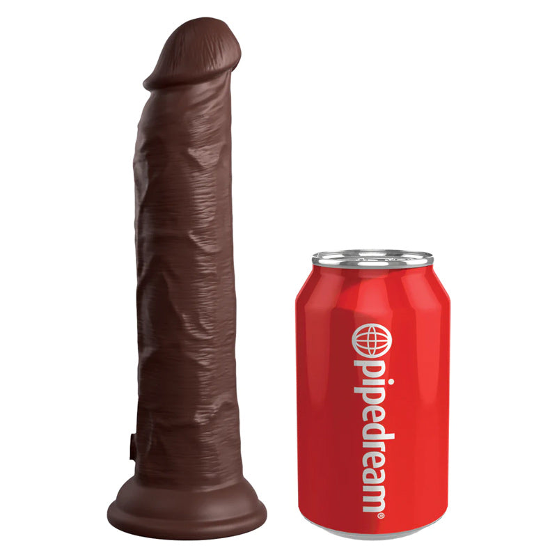 King Cock Elite Dual Density Vibe Silicone Cock