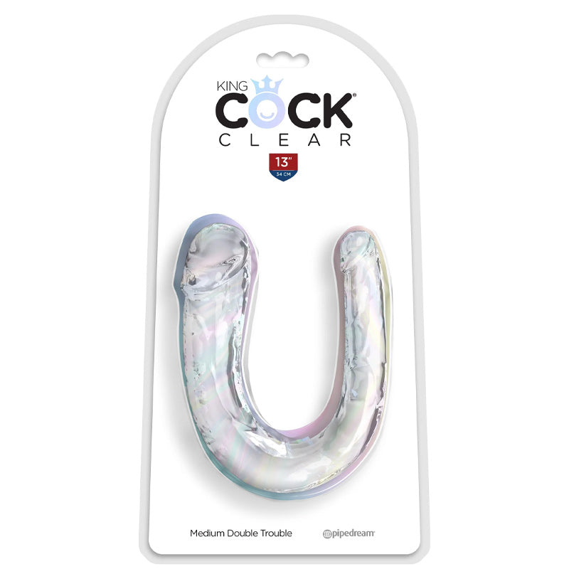 King Cock Clear Medium Double Trouble